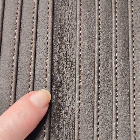 Pre-loved Small Harris Tweed Wallet - Picture 7 of 15